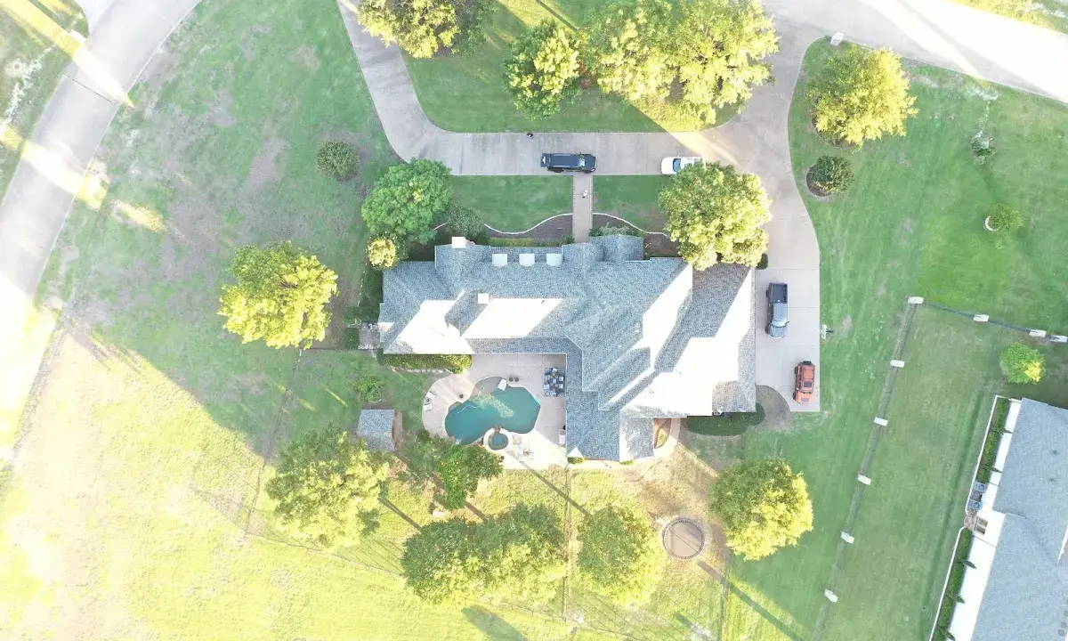 New shingle roof installation on a home in Mena